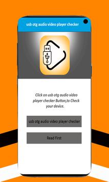 usb otg audio video player checker 截图 1
