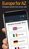 Europe Shopping for Amazon الملصق