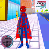 Amazing Spider Stickman Rope Hero Superheroe Crime icon