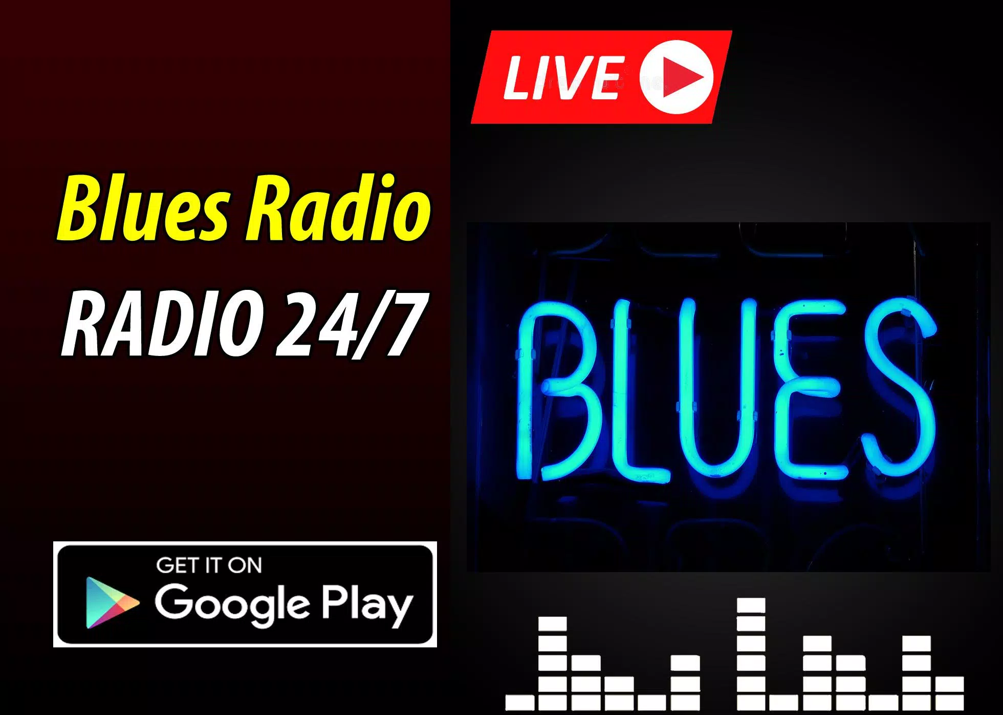 Descarga de APK de Amazing Blues Radio 24/7 para Android
