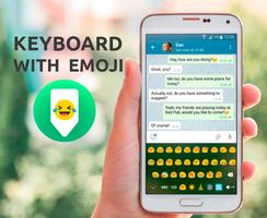 Amazing Keyboard with emoji Affiche