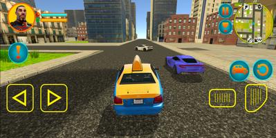 Super Taxi Hero Man Transporter Simulator imagem de tela 3