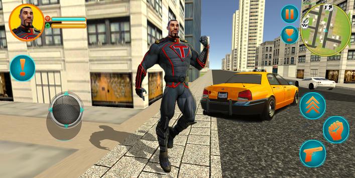 Super Taxi Hero Man Transporter Simulator poster