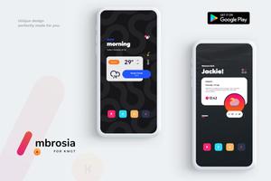 Ambrosia KWGT 截圖 1