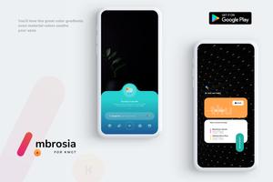 Ambrosia KWGT capture d'écran 2