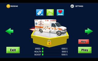 Ambulance Call Drive Siren Game capture d'écran 1