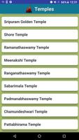 Famous Temples of India Affiche