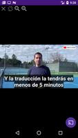 Video: Traduce y Transcribe captura de pantalla 1