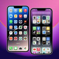 iOS 16 Launcher & wallpapers imagem de tela 2