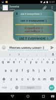 Cool Text - Floating Widget screenshot 1