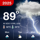9weather.com Rain, Radar, Tide أيقونة