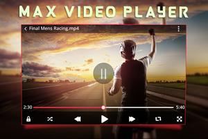 MAX HD Video Player : HD Video Player Affiche