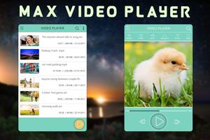 MAX HD Video Player : HD Video Player capture d'écran 1