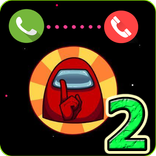 ”AMONG US LLAMADA FALSA