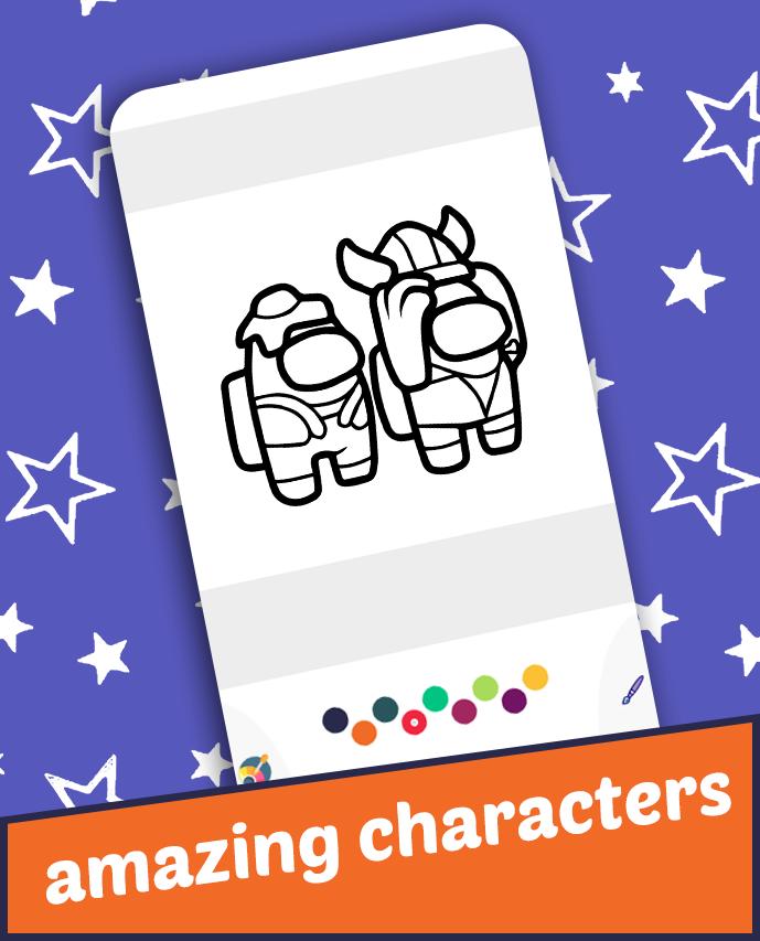 Download Among Us Coloring Book For Android Apk Download