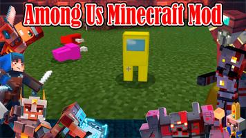 Amongus Game Mod for Minecraft Poster