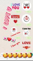 Love Stickers For WhatsApp - WAStickerApps poster