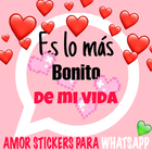 amor romanticos stickers para whatsapp أيقونة