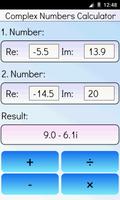 Complex Numbers Calculator اسکرین شاٹ 3