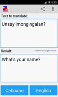 Cebuano penerjemah screenshot 3