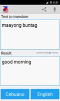 traducteur Cebuano capture d'écran 1