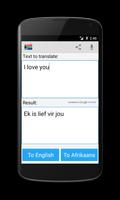 Afrikaans penterjemah kamus syot layar 2