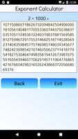 Exponent Calculator screenshot 2