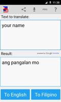 Filipino English Translator screenshot 2