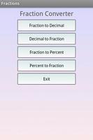 Fraction Converter پوسٹر