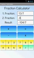 Calculateur de fraction capture d'écran 2