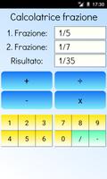 Poster calcolatrice frazione