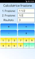 2 Schermata calcolatrice frazione