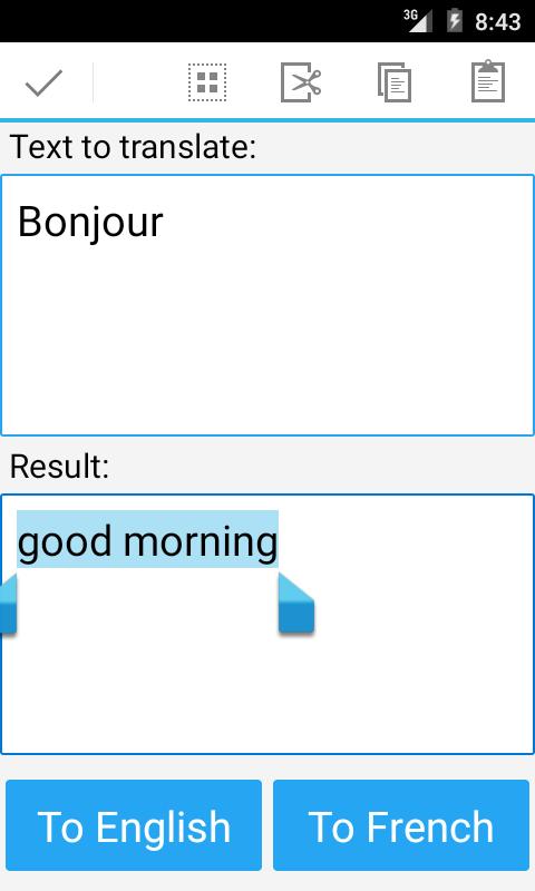 French English  Translator  for Android APK Download