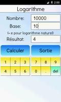Calculatrice Logarithme capture d'écran 2