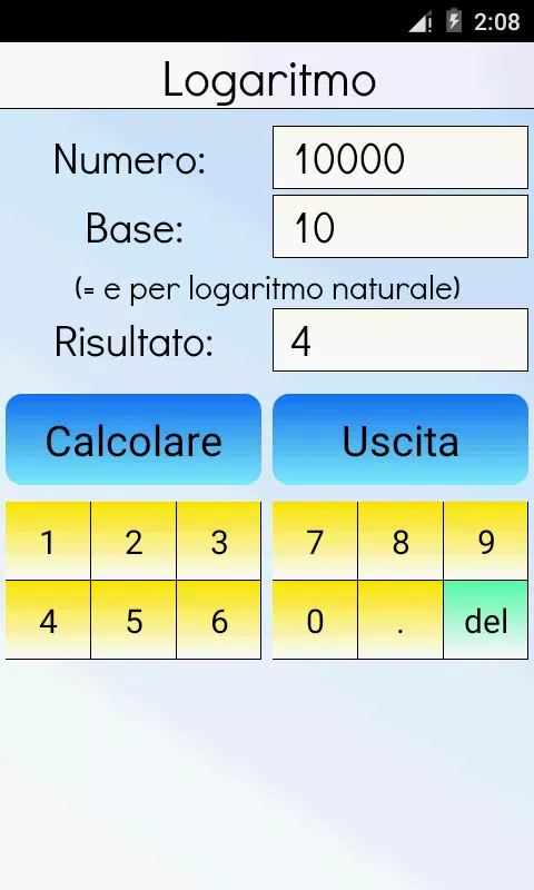 Calcolatrice logaritmo APK per Android Download