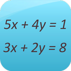 Linear Solver Système équation icône