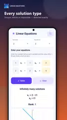 線性方程組求解 APK 下載