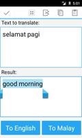 Malay angielski tłumacz screenshot 1