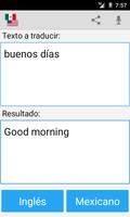 Traductor Inglés Mexicano captura de pantalla 1