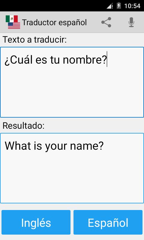 Descarga de APK de Español Inglés Traductor para Android