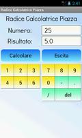1 Schermata Radice Calcolatrice Piazza