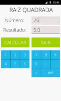 calculadora raiz quadrada imagem de tela 1