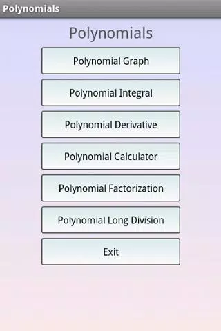 polinomi matematica APK per Android Download