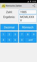 Römische Zahlen Screenshot 2