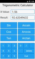 Trigonométriques Calculatrice capture d'écran 1