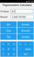 Trigonométriques Calculatrice capture d'écran 2