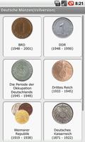 Deutsche Münzen Plakat