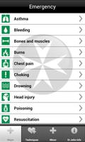 St John Ambulance First Aid الملصق