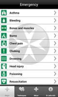 St John Ambulance First Aid Poster