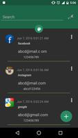 Password Saver تصوير الشاشة 1